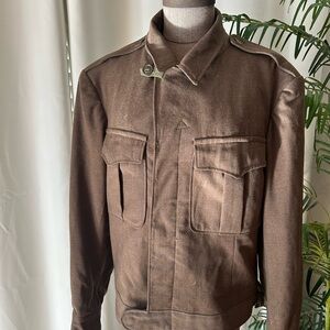 Vintage 1945 US Army Ike Jacket- WWII Wool Field Jacket
